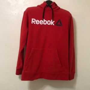 REEBOK Men’s Sweatshirt Hoodie.  Size Medium